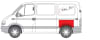 Segment reparatie aripa spate stanga partea superioara NISSAN INTERSTAR X70 OPEL MOVANO I, MOVANO I LIFT RENAULT MASTER 2 II intre 1998-2010 [1]