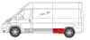 Segment reparatie aripa stanga potrivit CITROEN JUMPER; FIAT DUCATO; PEUGEOT BOXER 2006-2014 [2]