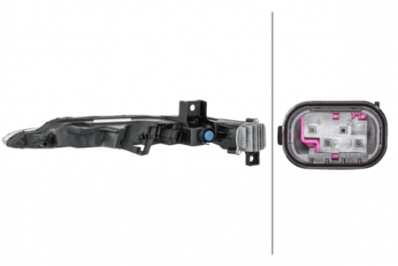 Semnalizator fata Dreapta (LED, cu semnalizator) potrivit PORSCHE 911, 911 SPEEDSTER, 911 TARGA 3.0-4.0 12.11- 01.17- [1]