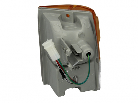 Semnalizator fata dreapta portocaliu/transparent, P21W MITSUBISHI PAJERO I intre 1982-1991 [1]