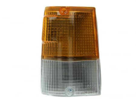 Semnalizator - Semnalizator fata dreapta portocaliu/transparent, P21W MITSUBISHI PAJERO I intre 1982-1991