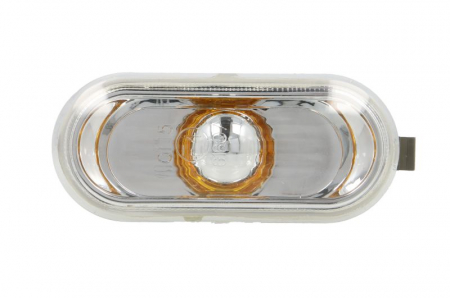 Semnalizator - Semnalizator fata Dreapta/Stanga potrivit FORD FIESTA V, FOCUS II, FOCUS II/KOMBI, FUSION; FORD USA FOCUS; SEAT ALTEA, ALTEA XL, CORDOBA, EXEO 1.2-2.8 1991-2015 dupa 1999 (transparent)