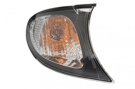Semnalizator - Semnalizator fata dreapta (transparent, PY21W, cadru negru) BMW Seria 3 2001-2006