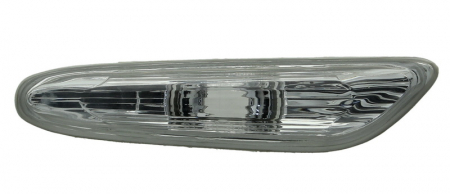 Semnalizator - Semnalizator fata Stanga (alb/transparent) potrivit BMW 1 (E81), 1 (E82), 1 (E87), 1 (E88), 3 (E90), 3 (E91), X1 (E84) 1.6-4.4 06.04-06.15 01.04-