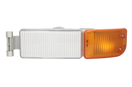 Piese Auto - Semnalizator fata stanga (culoare sticla: portocaliu, P21W, cu bec, cu un panou cu halogen) potrivit MAN TGA, TGL I, TGM I, TGS I, TGX I 04.00-