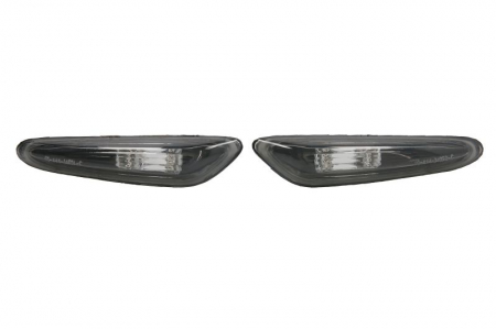 Semnalizator - Semnalizator fata stanga/dreapta fumuriu/transparent BMW Seria 3 E46 intre 2001-2006