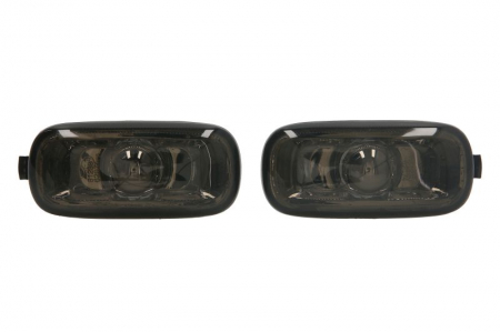 Semnalizator - Semnalizator fata stanga/dreapta fumuriu, WY5W AUDI A3 8P, A4 B6, A4 B7, A6 C5, A6 C6 intre 2000-2012