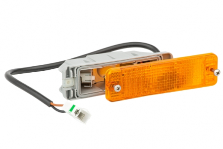 Semnalizator - Semnalizator fata stanga/dreapta portocaliu, P21W VW CADDY I, DERBY 86C, 80, GOLF I, GOLF 2 II, JETTA I, JETTA II, PASSAT B2, POLO I /DERBY I 86 Coupe/Hatchback/Liftback/Pick-up/Station wagon intre 19