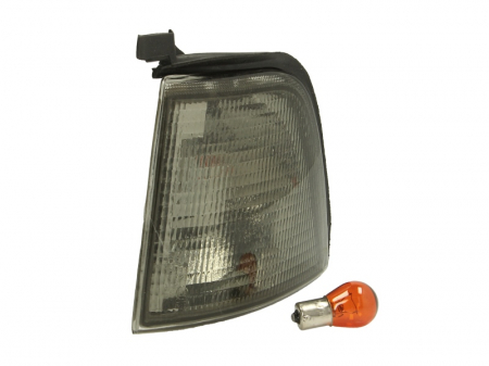 Semnalizator - Semnalizator fata Stanga fumuriu potrivit AUDI 80 B3, 80 B4, COUPE B2, COUPE B3, QUATTRO 1.4-2.8 1980-1996