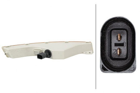 Semnalizator fata Stanga (galben, H21W) potrivit VW PASSAT B6 1.4-3.6 03.05-10.11 03.05-11.10 [3]