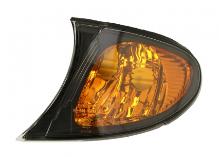 Semnalizator - Semnalizator fata stanga (portocaliu, P21W, cadru negru) BMW Seria 3 LIMUZINA/COMBI 2001-2006