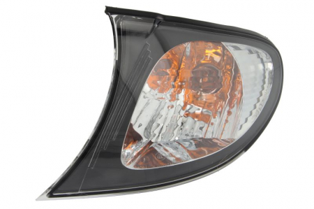 Semnalizator fata Stanga (transparent, rama neagra) potrivit BMW 3 (E46) 1.6-3.2 12.97-12.07 10.01-04.05 Iluminat auto - Semnalizator fata Stanga (transparent, rama neagra) potrivit BMW 3 (E46) 1.6-3.2 12.97-12.07 10.01-04.05