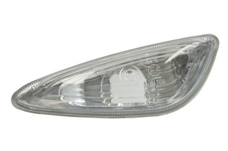 Semnalizator - Semnalizator fata Stanga potrivit HYUNDAI I10 II; KIA PICANTO I, PICANTO II 1.0-1.2 2004-2019 (transparent, WY5W)