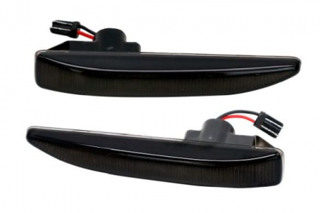 Semnalizator - Semnalizator lampa lateral stanga/dreapta fumuriu, LED, dinamic potrivit BMW 7 E65, E66, E67 3.0-6.0 2001-2008
