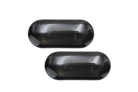 Semnalizator lampa lateral stanga/dreapta fumuriu, LED, dinamic potrivit FORD GALAXY I; SEAT ALHAMBRA, AROSA, CORDOBA, IBIZA III, LEON, MII, TOLEDO II; SKODA CITIGO; VW AMAROK, BORA 1.0-Electric dupa  [0]