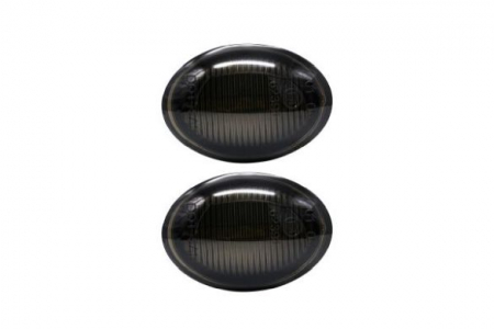 Semnalizator - Semnalizator lampa lateral stanga/dreapta fumuriu, LED potrivit ABARTH 500 / 595 / 695, 500C / 595C / 695C; ALFA ROMEO 4C; FIAT 500, 500 C; FORD KA; LANCIA YPSILON 0.9-1.8 dupa 2003