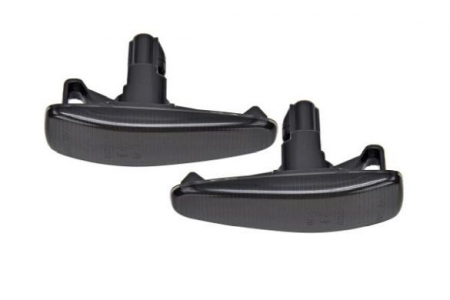 Semnalizator - Semnalizator lampa lateral stanga/dreapta fumuriu, LED potrivit MITSUBISHI LANCER VIII, MIRAGE VI, OUTLANDER II, OUTLANDER III, PAJERO IV 1.2-3.2D dupa 2006