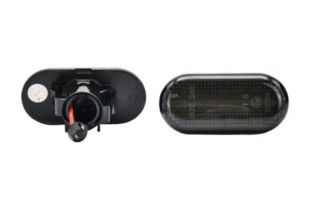 Semnalizator lampa lateral stanga/dreapta fumuriu, LED potrivit NISSAN INTERSTAR, KUBISTAR, MICRA III, PRIMASTAR; OPEL MOVANO A, VIVARO A; RENAULT 19 II, 19 II CHAMADE, CLIO I, CLIO II, ESPACE III 1.0 [2]