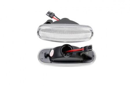 Semnalizator lampa lateral stanga/dreapta transparent, LED, dinamic potrivit ABARTH GRANDE PUNTO, PUNTO; CITROEN NEMO, NEMO/MINIVAN; FIAT DOBLO, DOBLO/MINIVAN, FIORINO/MINIVAN, GRANDE PUNTO 0.9-2.4 du [1]