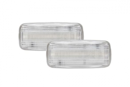 Semnalizator - Semnalizator lampa lateral stanga/dreapta transparent, LED, dinamic potrivit AUDI A3, A4 B5, A6 C5, TT 1.6-4.2 1994-2006