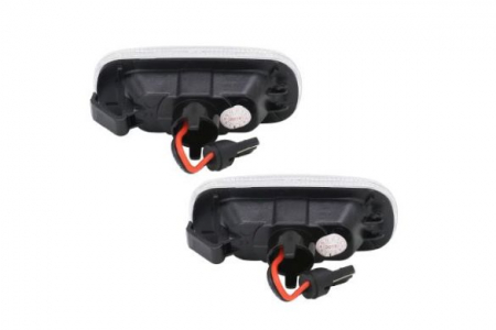 Semnalizator lampa lateral stanga/dreapta transparent, LED, dinamic potrivit AUDI A3, A4 B6, A4 B7, A6 C5, A6 C6 1.4-5.2 2000-2013 [1]
