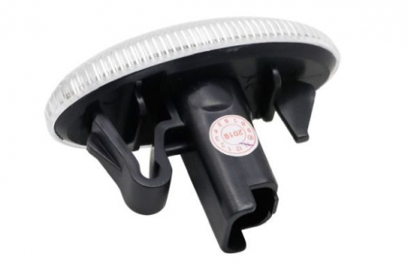 Semnalizator lampa lateral stanga/dreapta transparent, LED, dinamic potrivit CITROEN C2, C3 I, C3 PLURIEL, C5 I, C5 II, XSARA, XSARA PICASSO, ZX; PEUGEOT 107, 108, 206, 307, PARTNER TEPEE 1.0-3.0 dupa [1]
