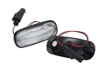 Semnalizator lampa lateral stanga/dreapta transparent, LED potrivit LAND ROVER DEFENDER, DISCOVERY II, FREELANDER I 1.8-4.0 1998-2016 [1]