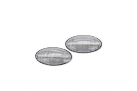 Semnalizator - Semnalizator lampa lateral stanga/dreapta transparent, LED, dinamic potrivit MAZDA 2, 3, 5, 6, MPV II 1.3-3.0 1999-2015