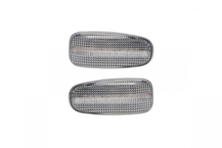 Semnalizator - Semnalizator lampa lateral stanga/dreapta transparent, LED potrivit MERCEDES 124 A124, 124 C124, 124 T-MODEL S124, 124 W124, 190 W201, C T-MODEL S202, C W202, E A124, E C124 1.8-6.0 1982-2006