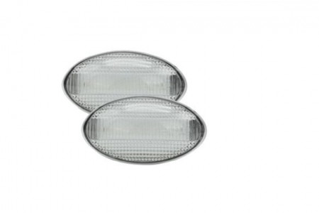 Semnalizator - Semnalizator lampa lateral stanga/dreapta transparent, LED potrivit MINI R50, R53, R52 1.4D/1.6 2001-2008