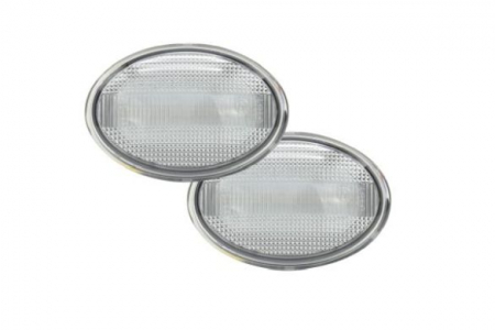 Semnalizator - Semnalizator lampa lateral stanga/dreapta transparent, LED, dinamic potrivit MINI R56, R57, R58, R59, CLUBMAN R55 1.4-2.0D 2006-2015