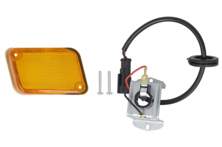 Semnalizator - Semnalizator lateral dreapta (R10W, cu bec) potrivit IVECO EUROTECH MH, EUROTECH MP, EUROTECH MT 01.92-