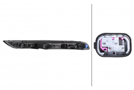 Semnalizator lateral dreapta (transparent, LED) potrivit PORSCHE MACAN 95B 02.14-06.18 [1]