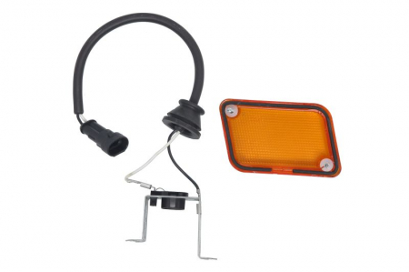 Semnalizator lateral stanga (culoare sticla: portocaliu, R10W, cu bec) potrivit IVECO EUROTECH MH, EUROTECH MP, EUROTECH MT 01.92- [1]