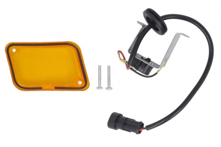 Semnalizator lateral stanga (culoare sticla: portocaliu, R10W, cu bec) potrivit IVECO EUROTECH MH, EUROTECH MP, EUROTECH MT 01.92- [1]