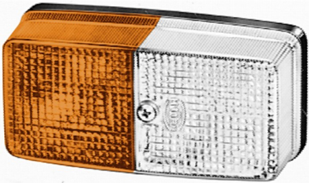 Semnalizator - Semnalizator lateral stanga/dreapta (culoare sticla: portocaliu/transparent) FENDT 100, 200, 600