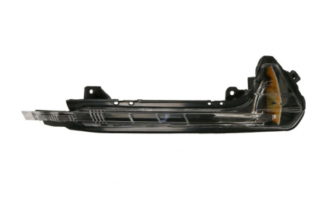 Semnalizator - Semnalizator oglinda Dreapta transparent, LED potrivit AUDI A6 ALLROAD C7, A6 C7 1.8-4.0 2010-2018