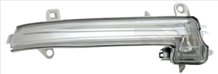 Iluminat auto - Semnalizator oglinda Dreapta transparent, LED potrivit BMW 1 F20, F21, 2 F22, F23, F87, 3 F30, F31, F80, 3 GRAN TURISMO F34, 4 F32, F33, F82, F83, 4 GRAN COUPE F36 dupa 2009