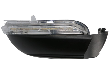 Iluminat auto - Semnalizator oglinda laterala Dreapta (transparent, LED) potrivit VW EOS, JETTA IV, PASSAT B7, PASSAT CC, SCIROCCO III 2006-2014