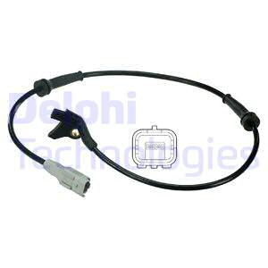 Franare - Senzor ABS fata potrivit CITROEN BERLINGO, BERLINGO MULTISPACE, C4 GRAND PICASSO I, C4 PICASSO I; PEUGEOT PARTNER, PARTNER TEPEE 1.6-Electric dupa 2006