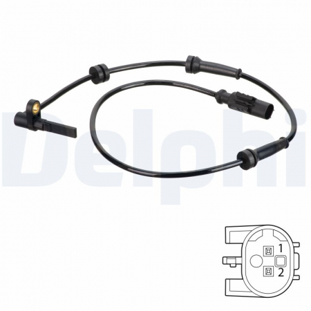 Senzor ABS Fata Dreapta potrivit FIAT PUNTO, PUNTO/HATCHBACK 1.2-1.9D 09.99-03.12