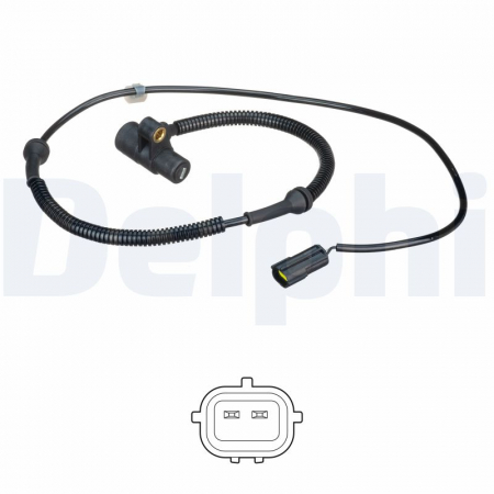 Senzor ABS Fata Dreapta potrivit KIA RIO I 1.3/1.5 2000-2005 [1]