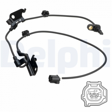Senzor ABS Fata Dreapta potrivit TOYOTA RAV 4 III, RAV 4 IV 2.0-3.5 dupa 2005 [2]