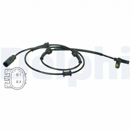 Senzor ABS Fata Dreapta/Stanga potrivit ABARTH 500 / 595 / 695, 500C / 595C / 695C; FIAT 500, 500 C; FORD KA 0.9-Electric dupa 2007 [1]