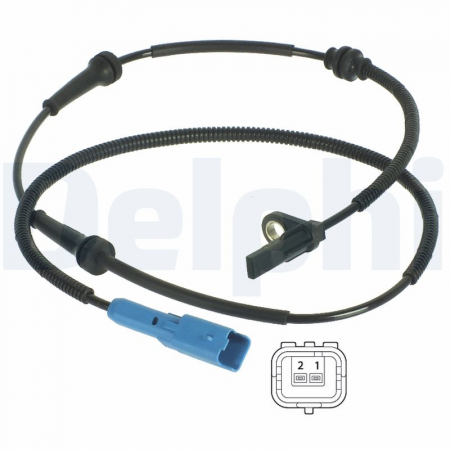 Senzor ABS Fata Dreapta/Stanga potrivit CITROEN C2, C2 ENTERPRISE, C3 I, C3 II, C3 PICASSO, C3 PLURIEL; PEUGEOT 1007 1.1-1.6D dupa 2002 [1]
