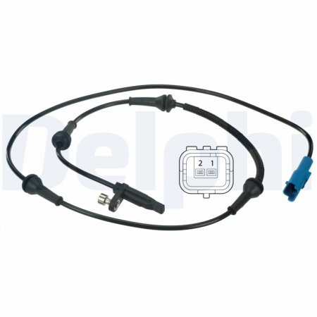 Senzor ABS Fata Dreapta/Stanga potrivit CITROEN C5 III, C6; PEUGEOT 407, 407/KOMBI, 508 I, 508/KOMBI 1.6-3.0D dupa 2004 [1]