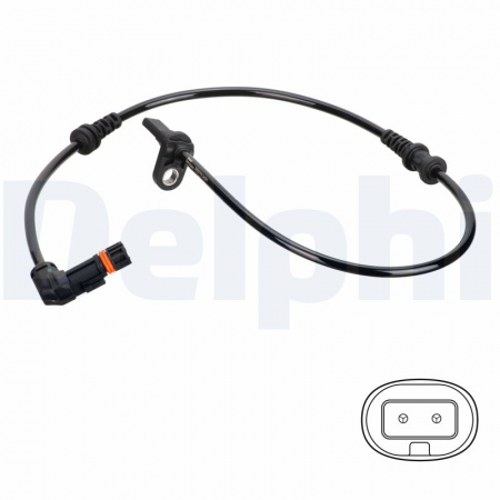 Senzor ABS Fata Dreapta/Stanga potrivit MERCEDES A (W169), B SPORTS TOURER (W245) 1.5-Electric 2004-2012 [2]