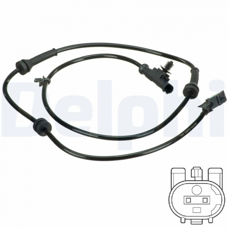 Senzor ABS Fata Dreapta/Stanga potrivit NISSAN MICRA C+C III, MICRA III, NOTE 1.0-1.6 01.03-