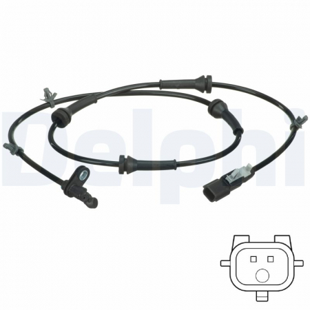 Senzor ABS Fata Dreapta/Stanga potrivit NISSAN QASHQAI I 1.6D/2.0/2.0D 02.07-04.14 [1]