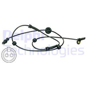 Franare - Senzor ABS fata stanga potrivit FIAT DOBLO, DOBLO CARGO 1.2-1.9D dupa 2001
